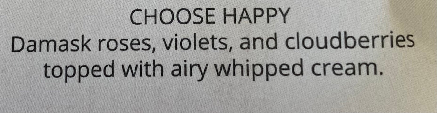 Choose Happy - Cozy Blanket and Sachet Boxed Gift Set